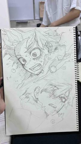 李夢慈 - 動漫人物速寫作品