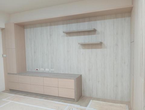 美屋（許先生） - 電視櫃，牆面