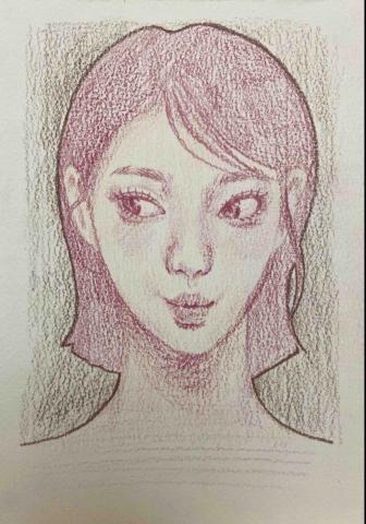 李夢慈 - 人像速寫作品