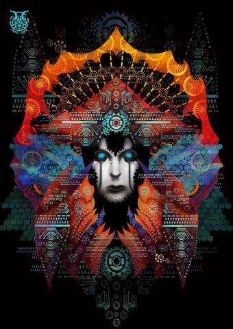 宇宙霸福身心藝術空間 - 視覺插畫