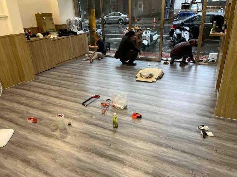 億年地板 - 施工中