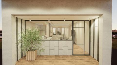 灜鴻企業社-室內設計代繪 - 會議室門面