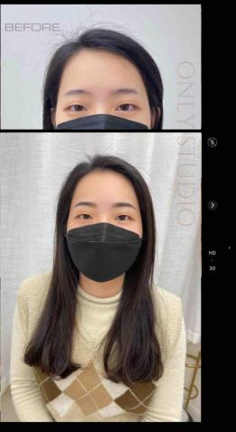 Onls tudio雍倪美學 - 手工妝感霧眉即刻效果