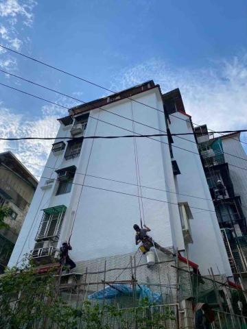 隼鋒工程 - 木柵社區外牆防水隔熱面漆施作