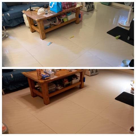 到府居家清潔黃小妤 - 客廳清潔對比照片