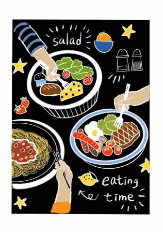 王思驊 - 黑板畫設計