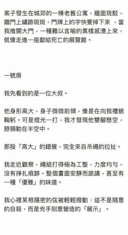 莊子霆 - 海龜湯題材小說