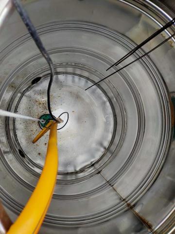 湯偉勝 - 這個月的新案白鐵水塔清洗後