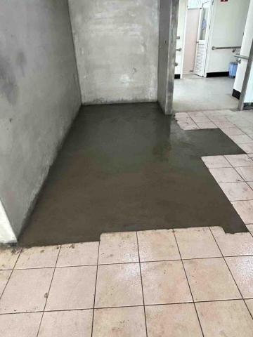 拾銓工作坊 - 地坪粉光整平準備面貼