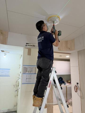 路克萬工程 - 燈具開孔