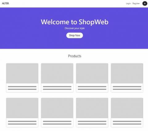 傅乙晏 - 購物網站（初型）