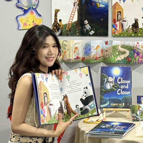 提供兒童美術課服務的專家李婷宜