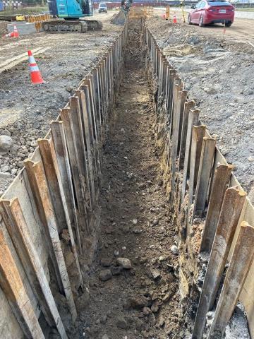 鑫㠭工程行 - 台電管路開挖