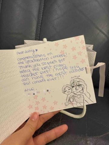 尤子寧 - 與學生擁有良好的互動
亦可以全英文教學