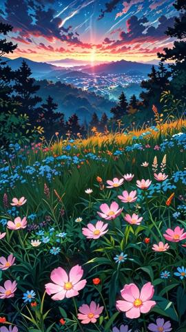 Angela Cheng - 日系風景插畫風格