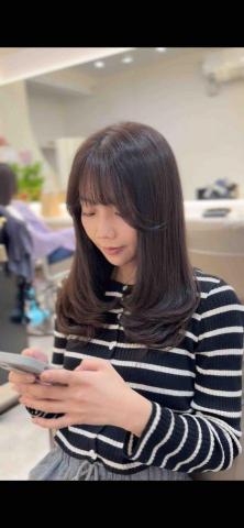 Reese - 層次燙&黑茶色&小顏瀏海