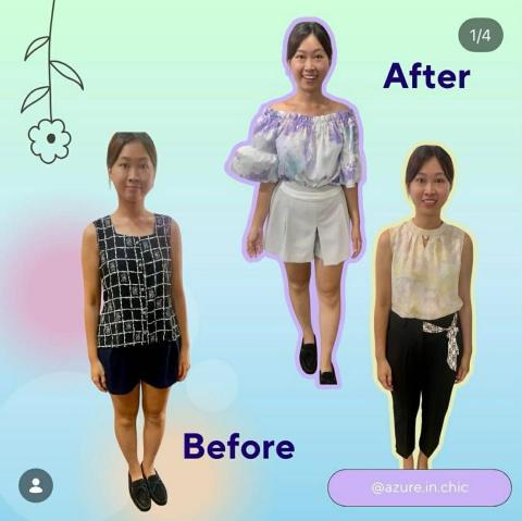 蔡歆姸 Azure Tsai - 風格建立＋陪購服務真實案例