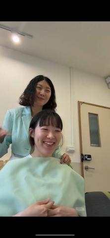 蔡歆姸 Azure Tsai - 色彩鑑定服務現場