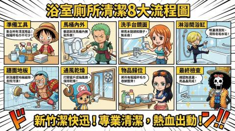 新竹 潔快迅Qui-Clean - 浴室清潔
