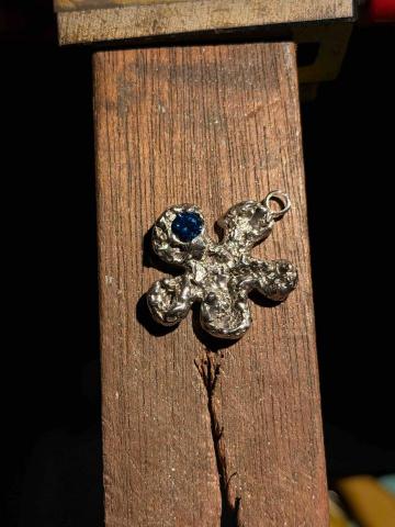 Charlotte - 銀、人工鑽，2025.11金工製作