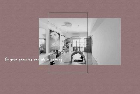 Ajita Yoga&bull;瑜伽坊 - Ajita老師自我練習照