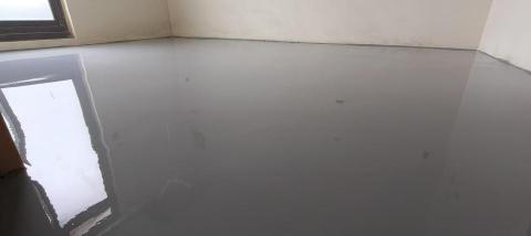 綺泰工程行 - 石膏基自流平施做後