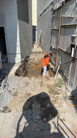 建揚鑫業有限公司 - 六人標準化糞池埋設工程-埋設中