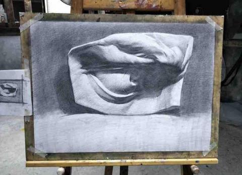 中和素描學習老師推薦陳彥蓉｜專業美術｜興趣培養