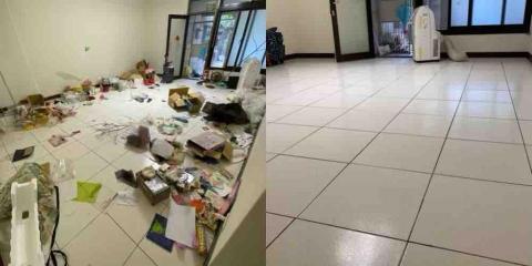 雙北桃竹居家打掃 - 打包垃圾搬走再地板清潔