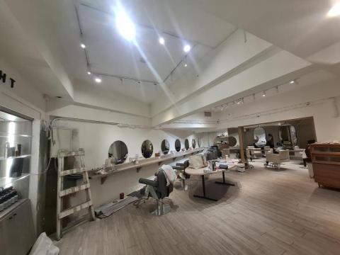 修家工程 - 全室翻新 美髮廳 全室油漆+部分木作+水電更換