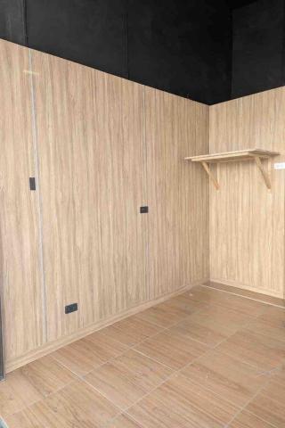 鄒舜翔 - 牆板+踢腳板+簡易置物架（近照）