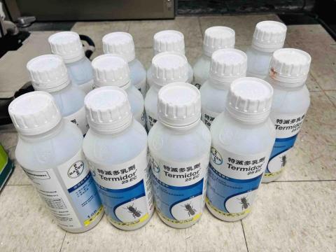 傑出專業除蟲工作室-專業除白蟻服務 - 德國拜耳特滅多2週使用量約20家白蟻防治服務