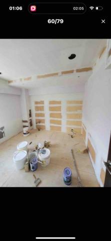 新北居家裝修 - 牆面。主牆要刷藝術漆