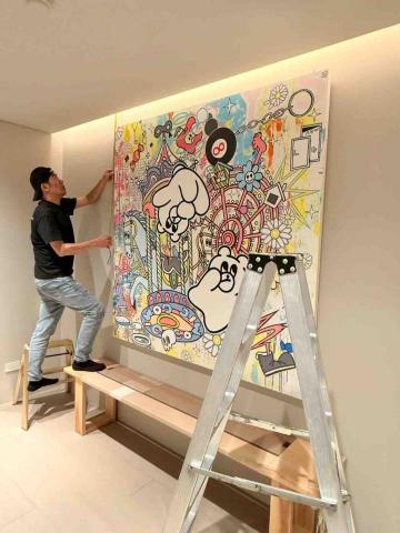 慶隆興專業裱框 - 壁畫吊掛