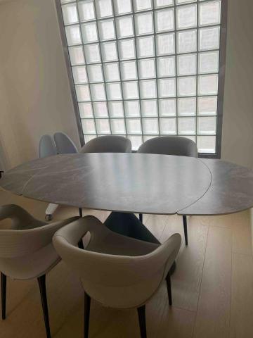 安和淘寶貨組裝 - 伸縮岩板餐桌