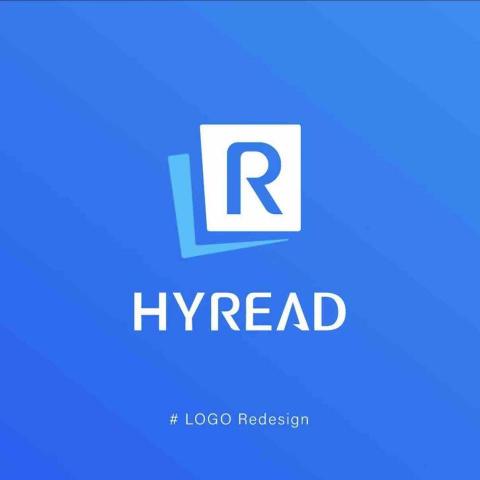 岩序視覺策略 ROCKO Visual Strategy - HyRead LOGO Redesign