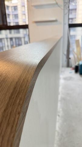 春廣寬室內裝潢 - 弧型半隔間-細節照