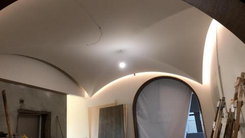 春廣寬室內裝潢 - 弧型拱型天花板