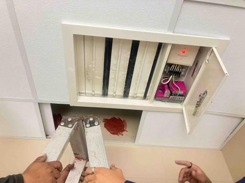 大郡陽消防工程-楊宗儒 - 閘門查修