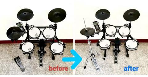 鼓動興業有限公司 - 電子Hi-Hat升級