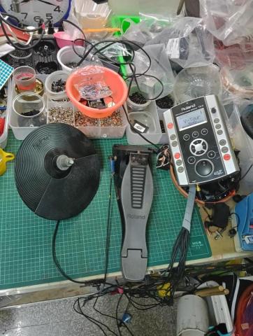 Goedrum 電子鼓 專業維修、升級 - Roland 電子hihat維修