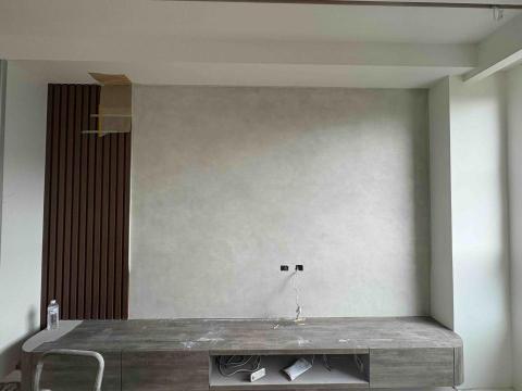 油漆阿國 - 案場、青浦曜建築社區藝術漆