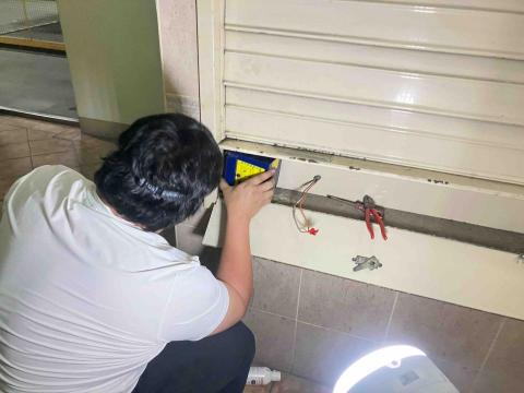 大郡陽消防工程-楊宗儒 - 排煙閘門維修