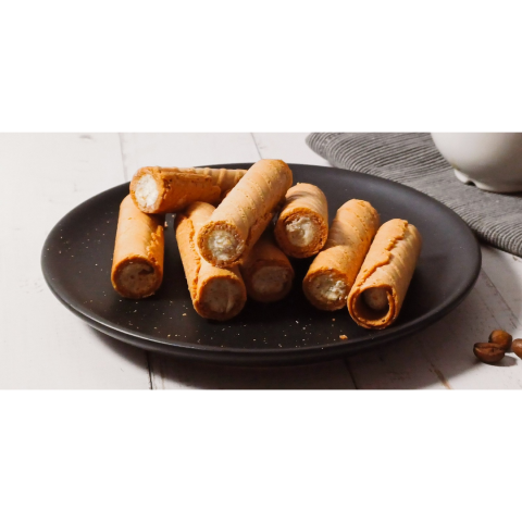 張家華 - 青年職業訓練商業攝影 咖啡捲心酥