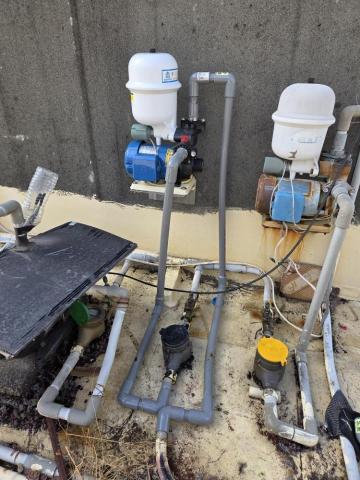 鏮譁國際實業 - 加壓馬達安裝