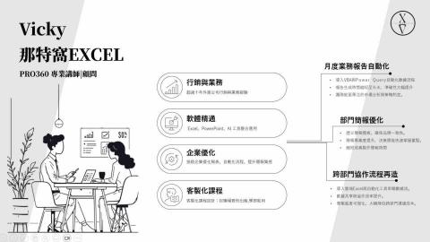 那特窩Vicky｜工作效率顧問（Excel &times; Office - 