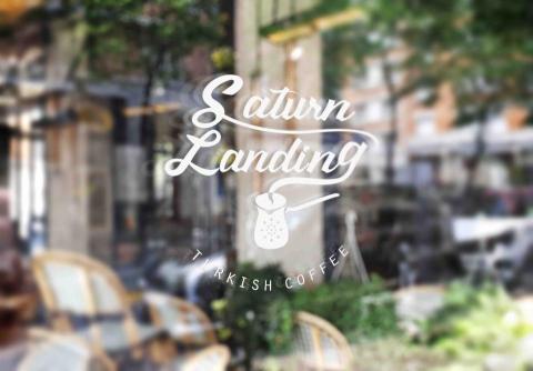 Dawn Liu Creative Studio 設計工作室 - Saturn Landing Turkish Coffee LOGO設計