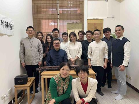 邱柏翰古琴教學 - 翰韻琴軒115年歲末古琴雅集