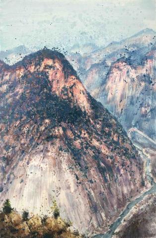 王中亭 - 液體亞克力（丙烯畫）