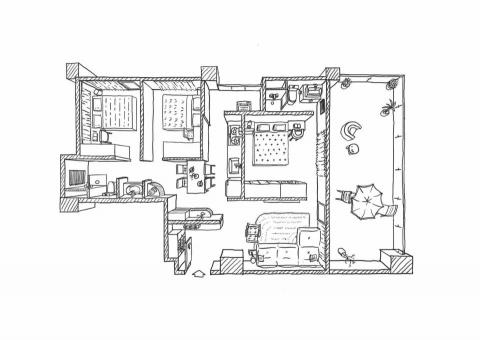 yu.r - 平面透視繪圖